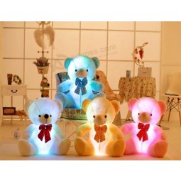urso de pelucia soft plush teddy bear light led bear for kids
