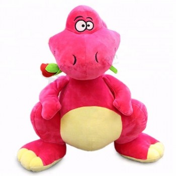 Qualidade brinquedo macio recheado dinossauro suprimentos dinossauro juguete
