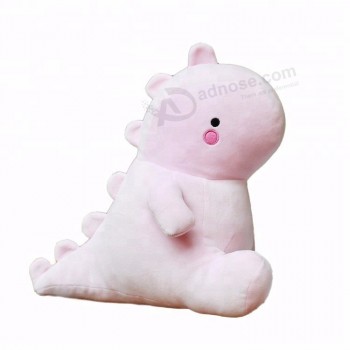 中国からのおもちゃかわいいソフトぬいぐるみピンクのおもちゃ恐竜ぬいぐるみ果皮