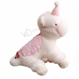 Custom cute pluche bags cartoon animal hand bag unicorn for kids