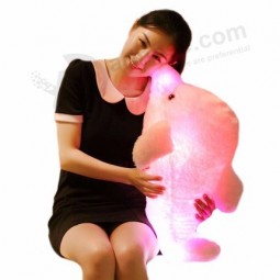 sea animal toys soft led light stuffed toy dolphin led plush