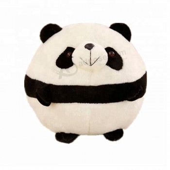 Yangzhou good stuff animal baby toys peluche carino grasso tondo panda