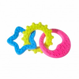 Custom Star Serial Colorful Small Pet Dog Chew Toys
