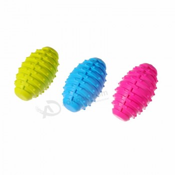 Pet toys grenada shape tpr pet toy dente masticare giocattolo