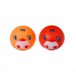 Rubber Cow Printing Squeaky Ball Dog Toys Indestructible Dog Pet Ball