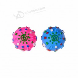 Wholesale Rubber Squeaky Ball Dog Chewing Pet Toys Ball