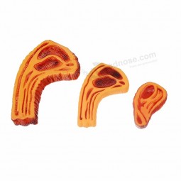 Pet Toys Trendy Style Non-toxic Steak Beef Food Shape Vinyl Dog Chewing Toy
