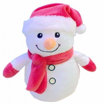 Fournitures de noël longue carotte nez décorations de poupée en peluche bonhomme de neige