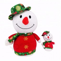 新しいクリスマス人形のおもちゃ卸売ナヴィダぬいぐるみ雪だるま