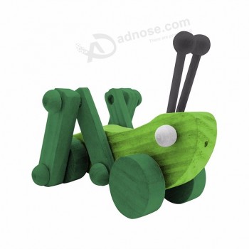 Fai da te in movimento cricket facile giocattoli educativi per bambini in legno personalizzato