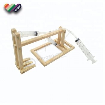 Kit de ciência de brinquedo de escavadeira de madeira personalizado para crianças