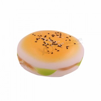 Factory price wholesale PU squishy bread decoration item scented anti-stress slow rising stress toy for kids
