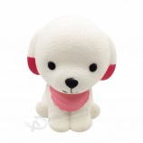 OEM Custom Anti-Стресс милая белая собака медленный подъем мягкая игрушка мягкое животное для детей