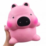 Alívio de estresse de porco rosa squishy gigante lento subindo brinquedo de descompressão de aniversário
