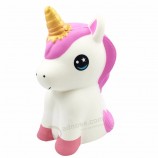 Kawaii unicornio lento aumento anti estrés revivir squishy jumbo toys wholesale