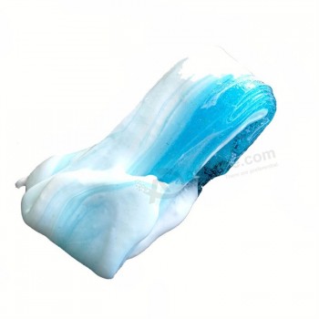 Diseño creativo ola mar limo empujar barro ventilación ventilación arcilla estrés alivio juguete