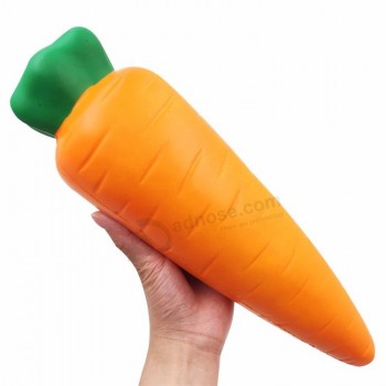 Antiestrés zanahoria vegetales rábano squishy nuevos juguetes