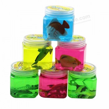 Brinquedos educativos para crianças animal marinho cristal colorido slim