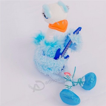 2019 best selling flamingo electric plush toy playing saxophone and dancing doll