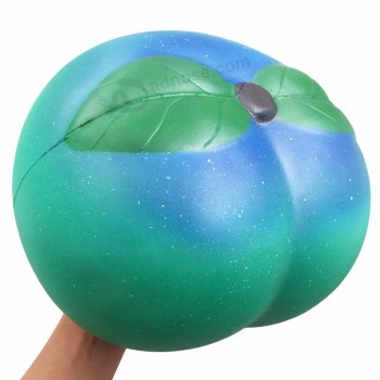 Jumbo Squishy Slow Rising Peach Giant Toy Fruit Squishies Galaxy