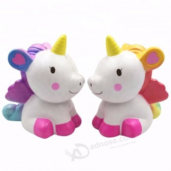 Adorabile unicorno jumbo lento crescente giocattoli squishy