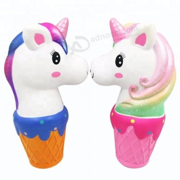 Personalizzato morbido giocattolo a forma di ciambella gelato a forma di unicorno