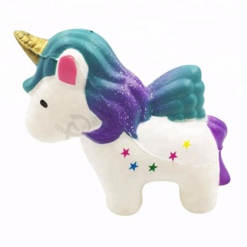 Horse Squishies Plush Unicorn Shaped Cartoon Animal Toys Custom