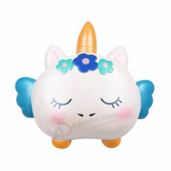 Kawaii pani di unicorno stress squishy super soft toys personalizzati