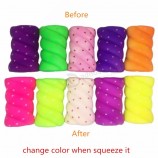 Slow Rising PU Foam Changing Color Anti-Anxiety Scented Promotional Sweet Candy Marshmallow Squishies Toy