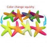 Temperature Color Changing Starfish Slow Rising Squishy Animal Kawaii Toy Ball