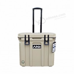Colorful Beach Ice Chest for easy handling Rotomolded Cooler box for fishing