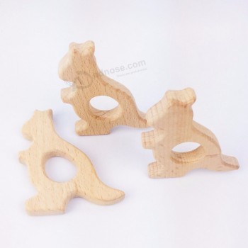 Wooden Kangaroo Jewelry Pendants Baby Toys Teether for Necklace