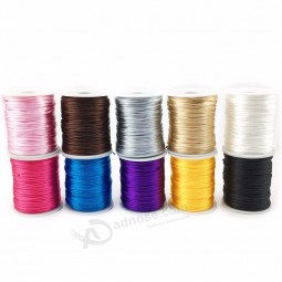 Satin Silk Cord Rolls for DIY Baby Teething Necklace
