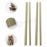 100 % Natural Bamboo Straw For Drink Bamboo Straw Eco-Paja de bambú amigable