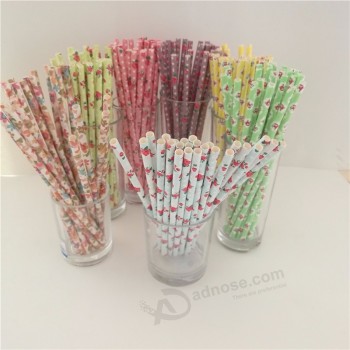hot sale paper straw with logo