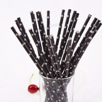 party  paper straw disposable biodegradable paper straw