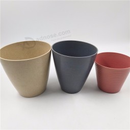 new design decoration bamboo fiber flower pot stand price