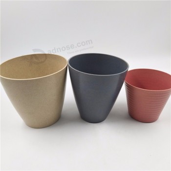 Prezzo del basamento del vaso di fiore della fibra di bambù della nuova progettazione