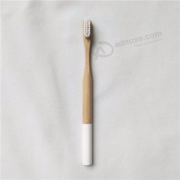 Natural Biodegradable bamboo toothbrush charcoal bristles case
