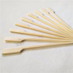 Eco amigable paleta de color de bambú teppo pincho palos de fábrica