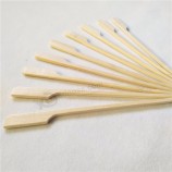 Usine de bâtonnets de brochette de teppo de bambou de couleur amical écologique de palette