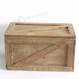 アンティークスタイルの木製の装飾的な安い木箱