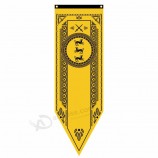 Game of Thrones Tournament Banner Wall Hanging Sandor Clegane Outdoor Garden Flag For Students Fans Dorm Room Decor