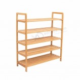 Space Saving Solid Wood Shoe Rack