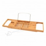 Hot Sell Bamboo Bathtub Caddy Tray