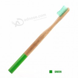 Escova de dentes de bambu descartável para a escova de dentes do hotel