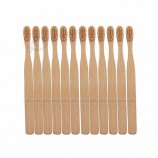 Natural Bpa Free Charcoal  Bamboo Toothbrush with high quality