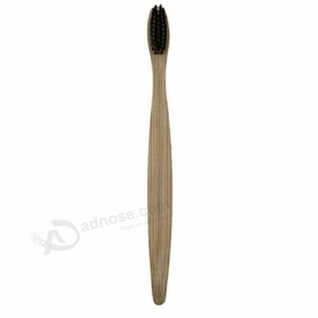 Escova de dentes de bambu barato saudável e natural do carvão vegetal