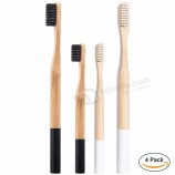 100% Biodegradable Adult Eco Bamboo Toothbrush
