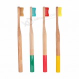 Escova de dentes de bambu natural mais popular natural